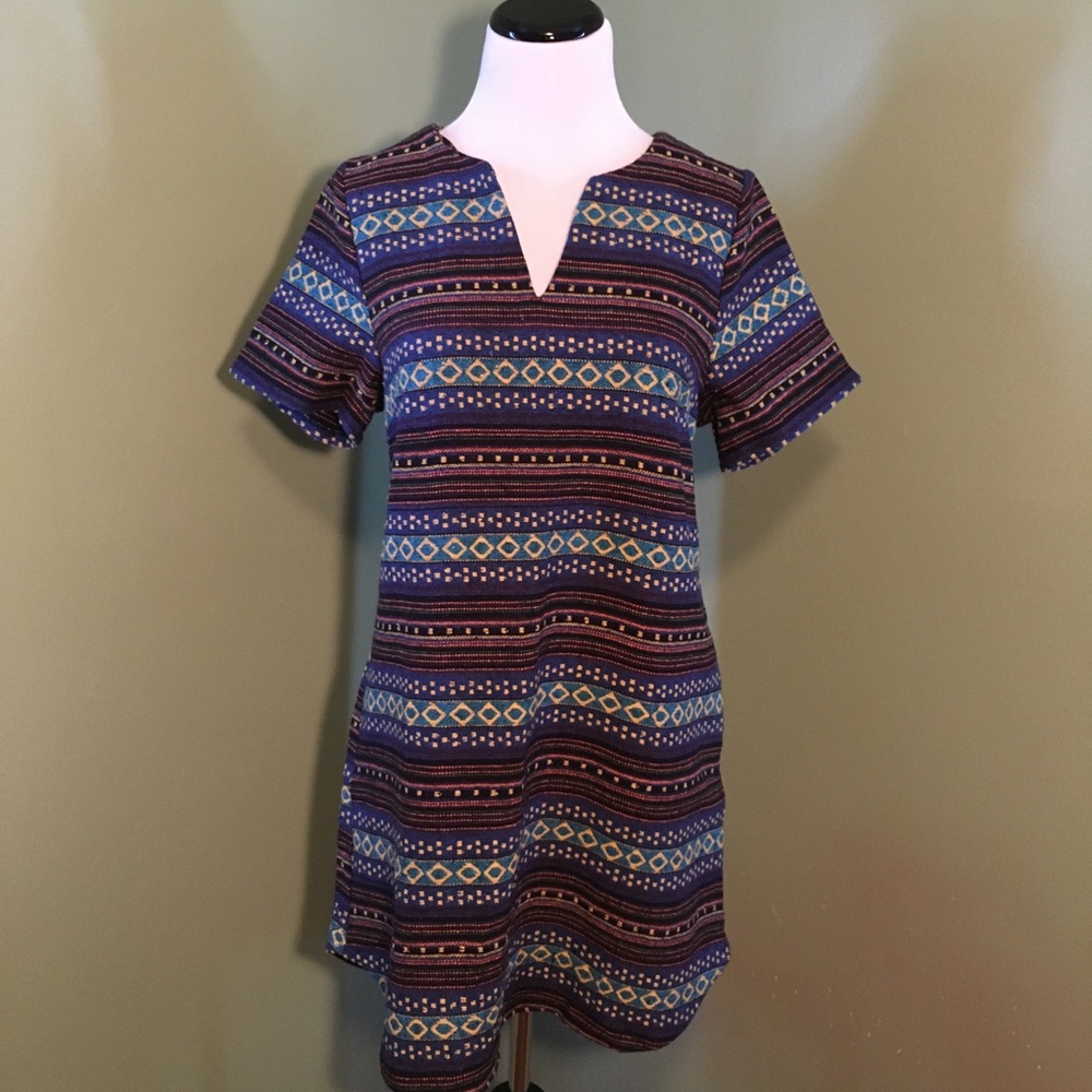 Ellison striped dress